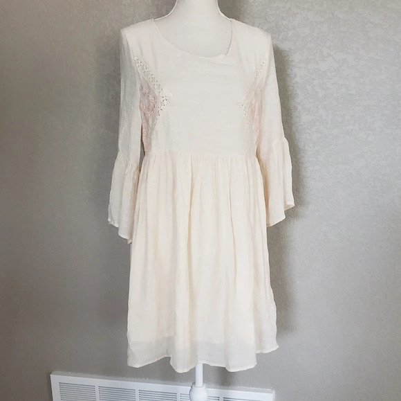 Tassels N Lace boho dress - Picture 1 of 8
